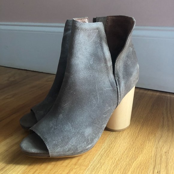 Jeffrey Campbell Shoes - Jeffrey Campbell Oath Peep Toe Platform Booties